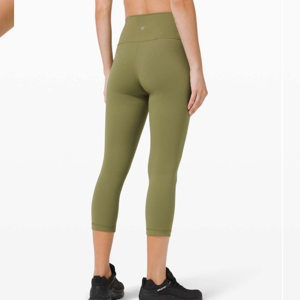 lululemon athletica Olive Cropped Pants
